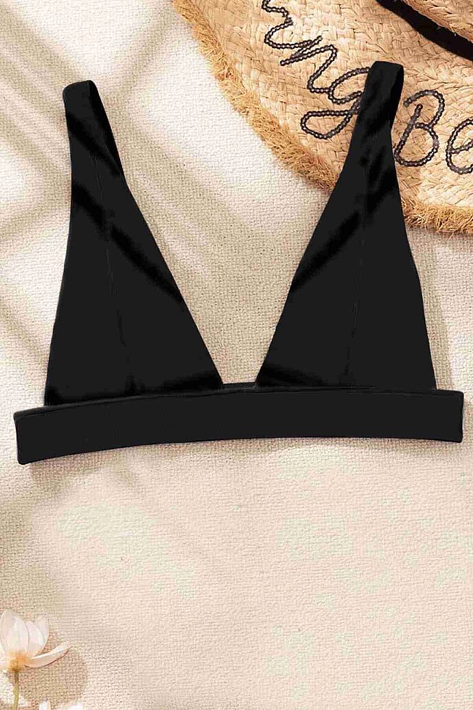 Angelsin Bikini Üstü Siyah - 4