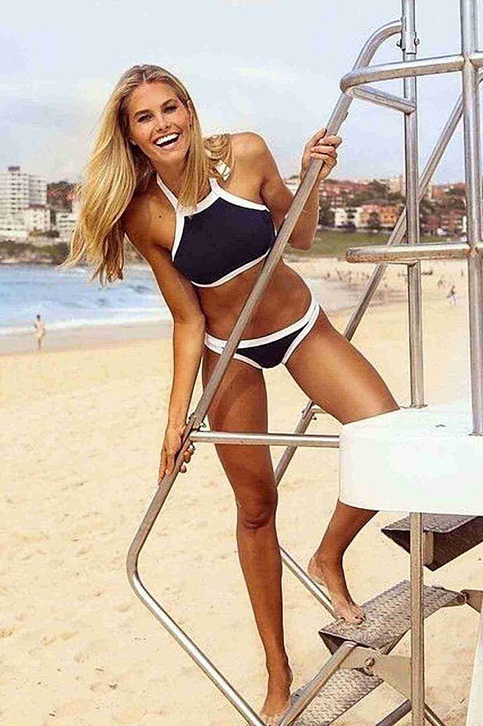 Angelsin Lacivert Özel Tasarım Bikini Altı Lacivert - 4