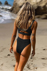 Angelsin Şık Bikini Altı Siyah - Thumbnail