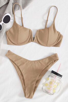 Angelsin - Angelsin Şık Bikini Altı Bej Angelsin - Angelsin Şık Bikini Altı Bej
