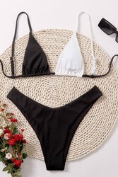 Angelsin Siyah Bikini Altı Siyah - Thumbnail