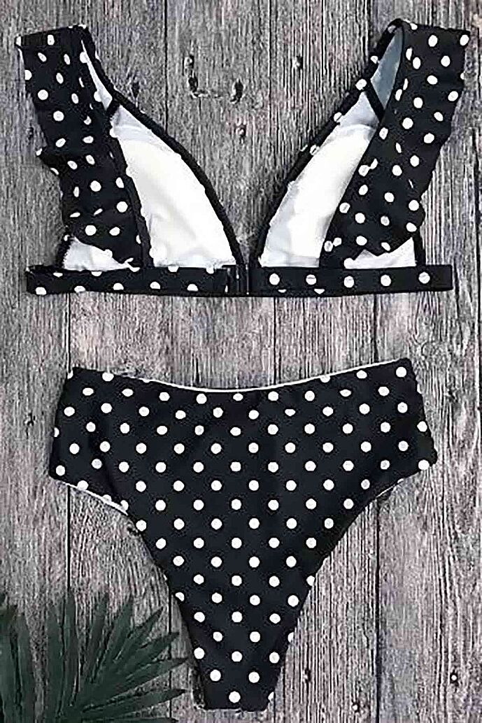 Angelsin Puantiyeli Bikini Takım Çok Renkli - 6