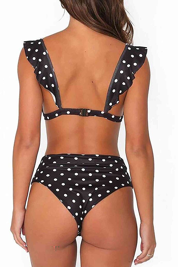Angelsin Puantiyeli Bikini Takım Çok Renkli - 4