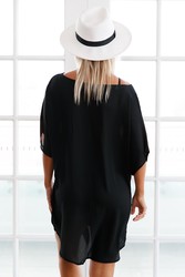 Angelsin Siyah Şık Pareo - 3