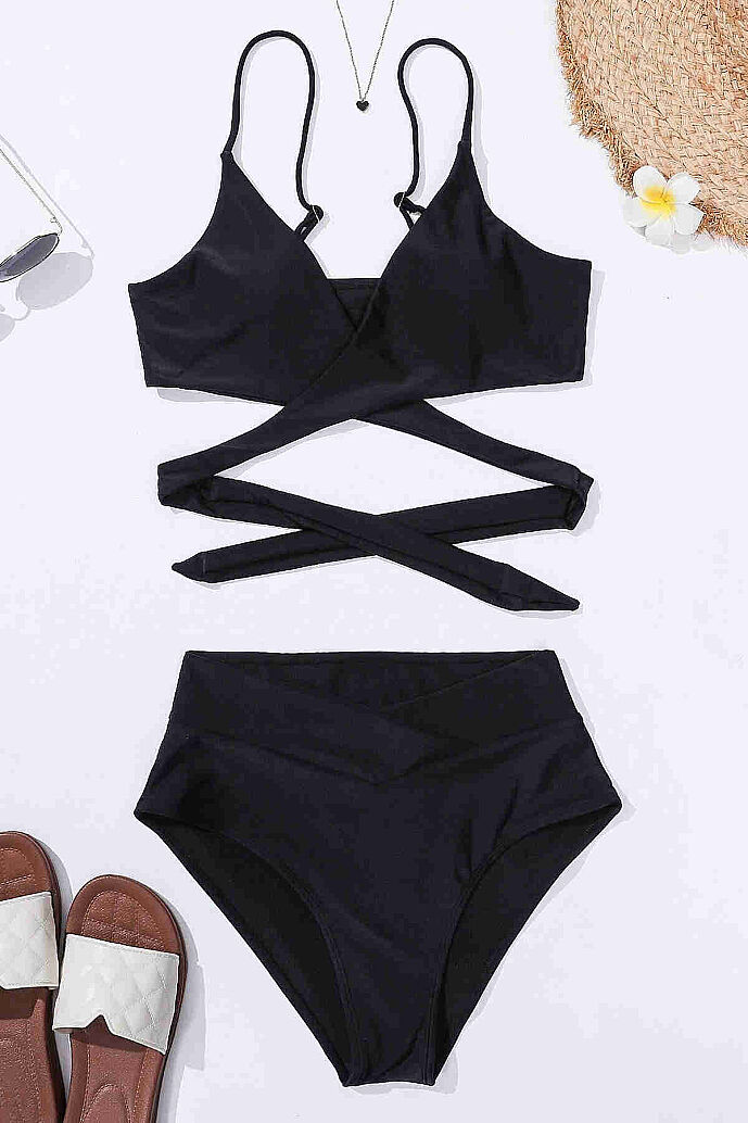 Angelsin V Kesim Bikini Altı Siyah - 4