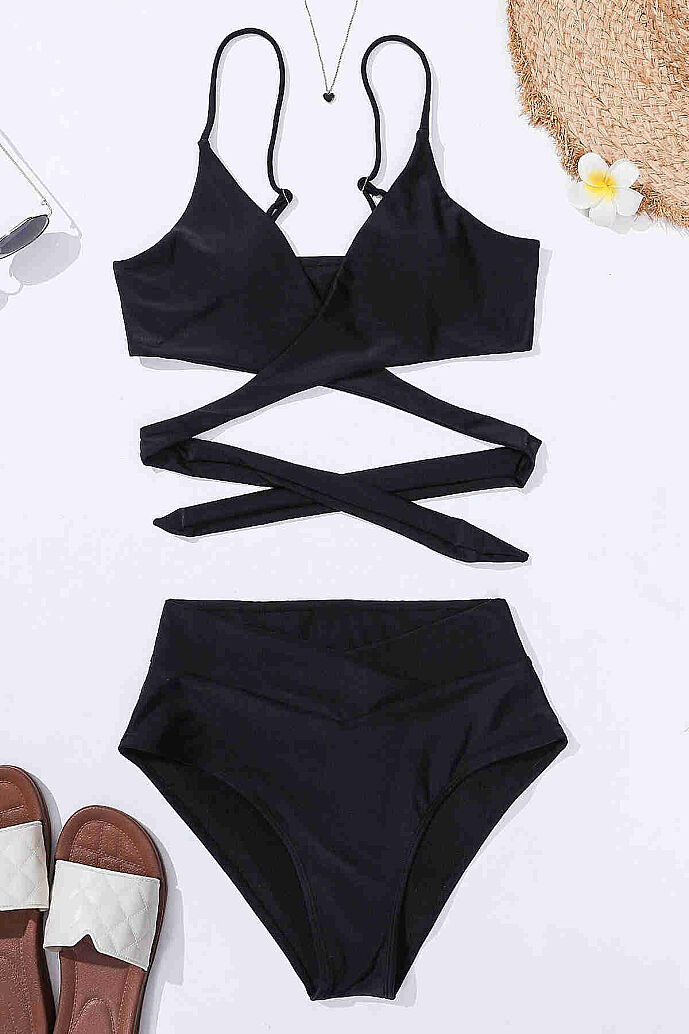 Angelsin V Kesim Bikini Altı Siyah - 5