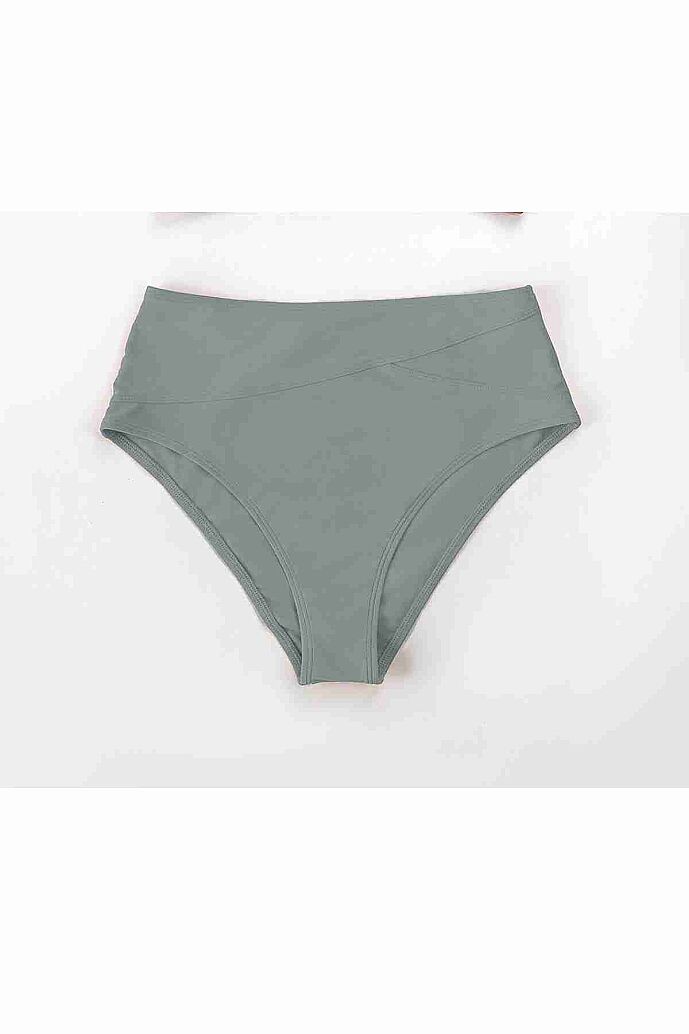 Angelsin Yüksek Bel Bikini Altı Gri - 3