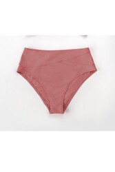 Angelsin Yüksek Bel Bikini Altı Gül Kurusu - Thumbnail