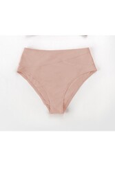 Angelsin Yüksek Bel Bikini Altı Pembe - Thumbnail