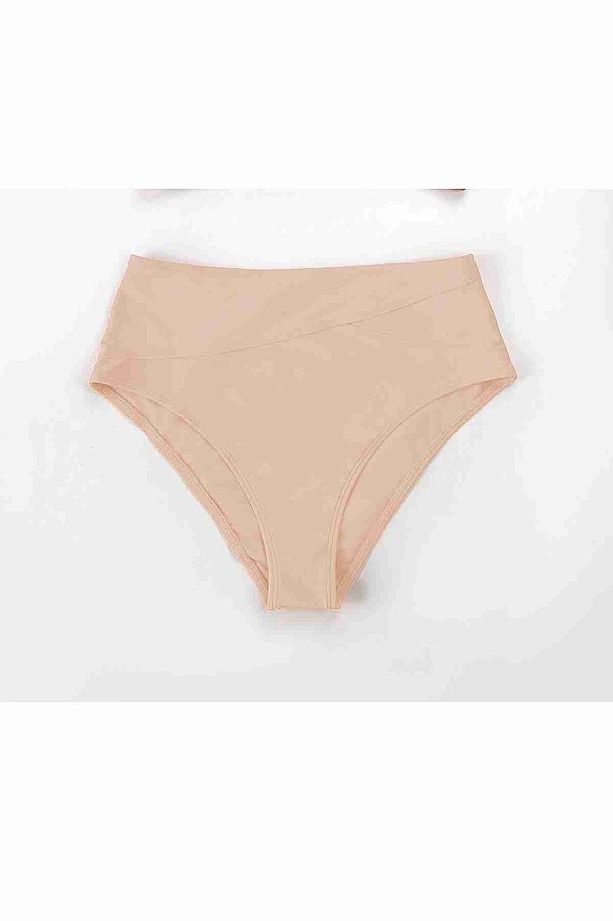 Angelsin Yüksek Bel Bikini Altı Somon - 3