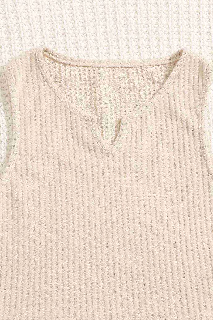 Merry See Altı Peluş Polar Üstü Örme Kolsuz Pijama Takımı Çok Renkli - 7