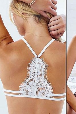 Merry See - Merry See Beyaz Dantel Sütyen (1)