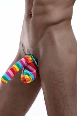 Merry See - Merry See Çok Renkli Özel Tasarım Fantazi Slip (1)