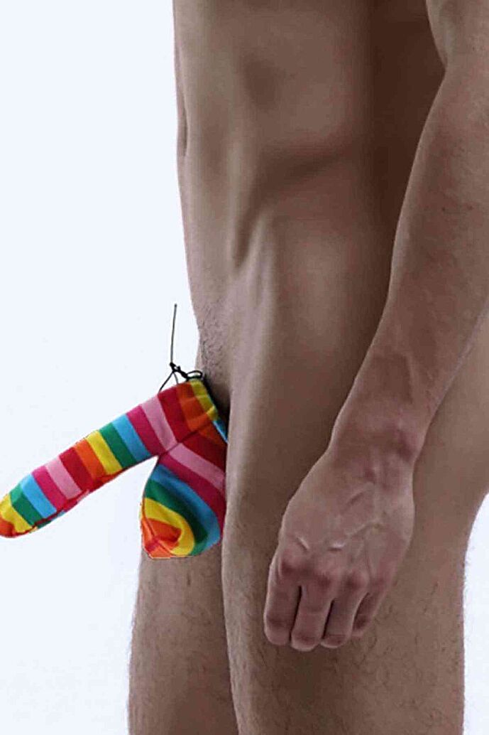 Merry See Çok Renkli Özel Tasarım Fantazi Slip - 3