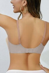 Merry See Dikişsiz Balensiz Desteksiz Lazer Kesim İzbırakmaz Görünmez Sütyen Bej - Thumbnail