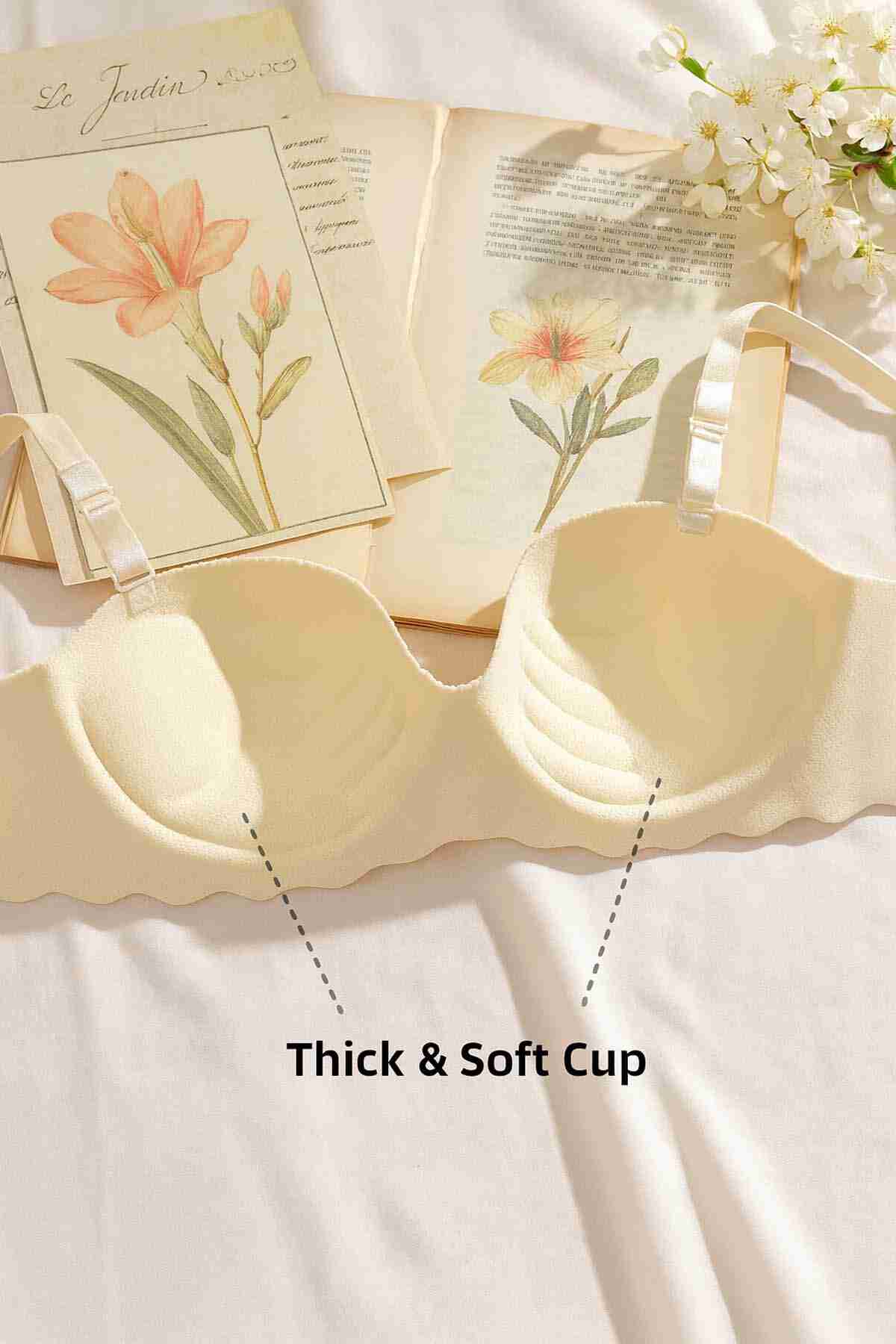 Merry See Dikişsiz Balensiz Hafif Destekli Lazer Kesim İzbırakmaz Görünmez Sütyen TEN Merry See Dikişsiz Balensiz Hafif Destekli Lazer Kesim İzbırakmaz Görünmez Sütyen TEN