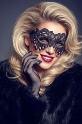 Merry See Dantel Göz Maskesi - Thumbnail